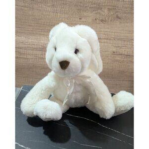 Commonwealth White Plush Bunny Rabbit  Soft Cuddly stuffed animal‎ Toy 12”